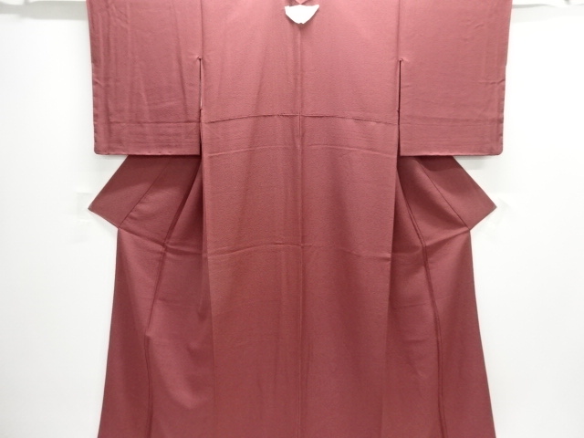 JAPANESE KIMONO / KOMON / WOVEN PATTERN / ONE CREST 